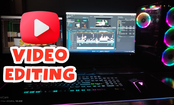 do professional youtube video editing and video editing