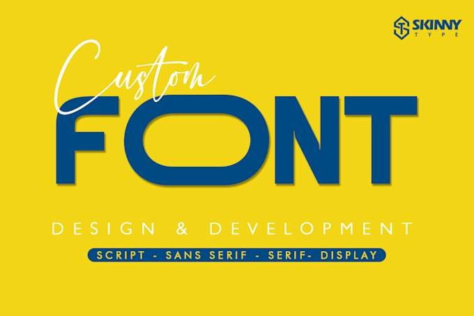 make custom font for you any project