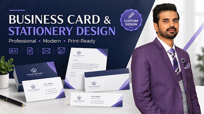 create business logo, branding kit and brand identity design