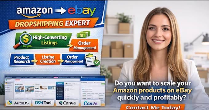 professional amazon to ebay dropshipping product research high demand listings