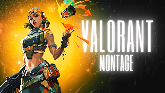 edit a fantastic valorant cod and any game montage