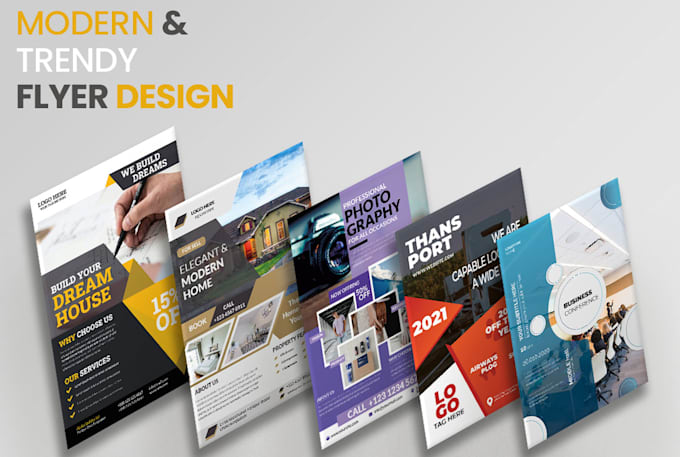 design creative business flyers and marketing materials