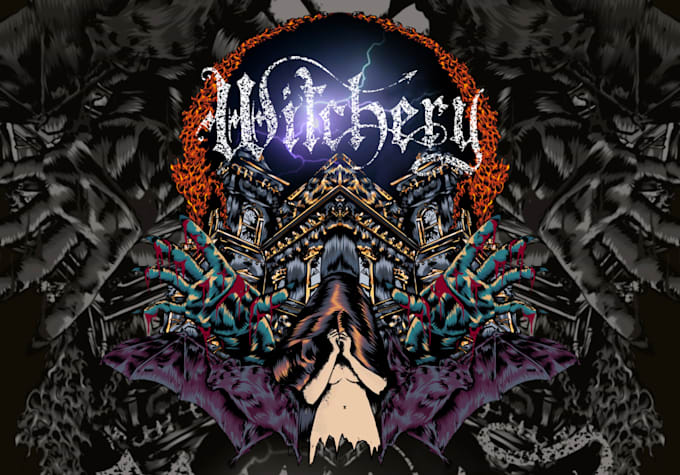 dark horror merch