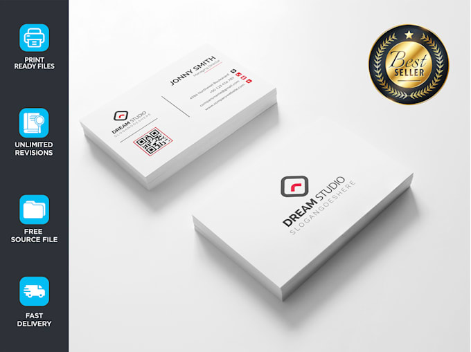 design professional business card super fast