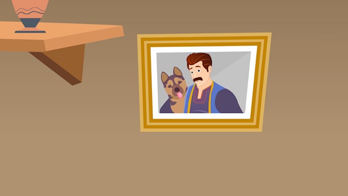 create 2d animation video for you