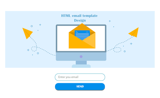 html email template design