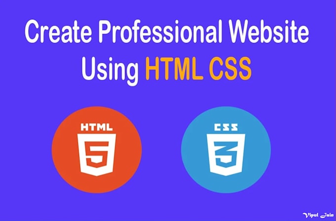 Create professional website using html css by Vickyhubsopt | Fiverr