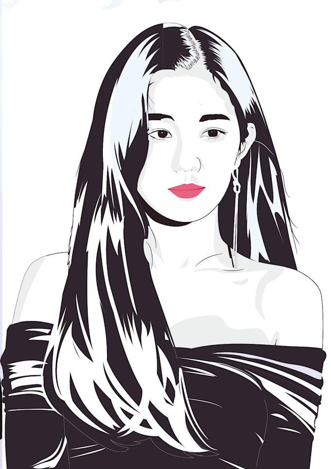 Draw vector line from your picture by Revisya Fiverr