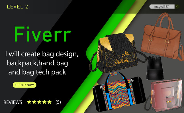 design all kinds of fashion and utility bags