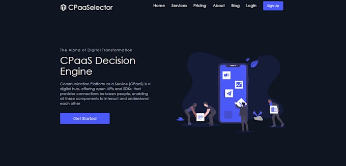 develop websites as a full stack developer