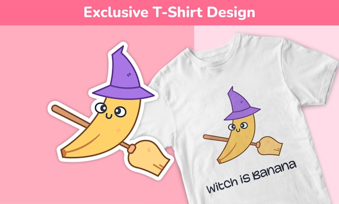 costum cute cartoon t shirt design for merch and  shop