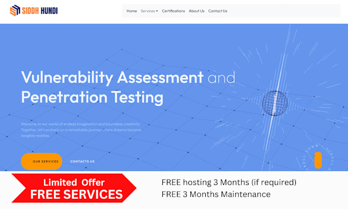 design and develop your premium and modern  website