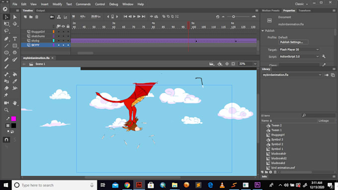 create impressive 2d character animation