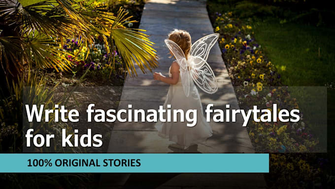 ghostwrite an original fairy tale childrens book