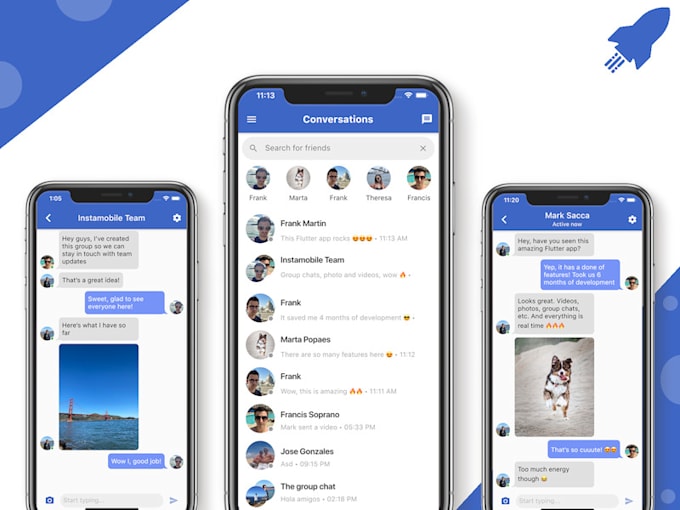 develop android ios mobile app using flutter