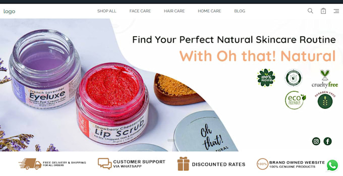 help with custom shopify store design and development