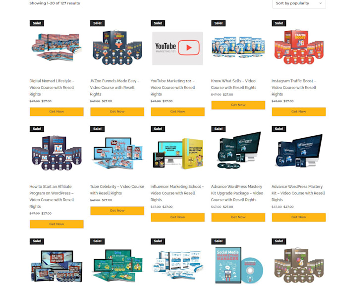 add 800 digital products to your woocommerce website