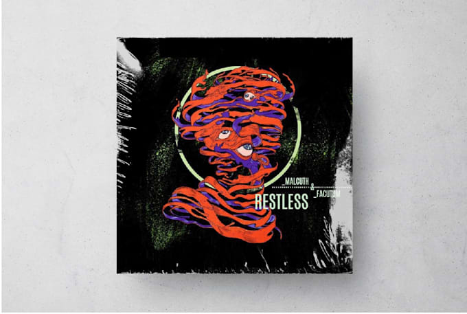 create an eye catching illustrated cover for your musical release