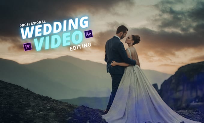 do professional wedding video editing