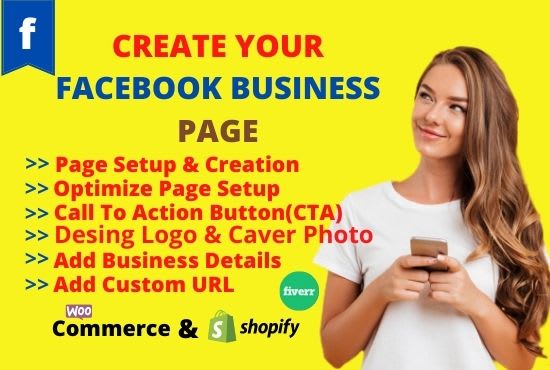 design impressive facebook business page creation