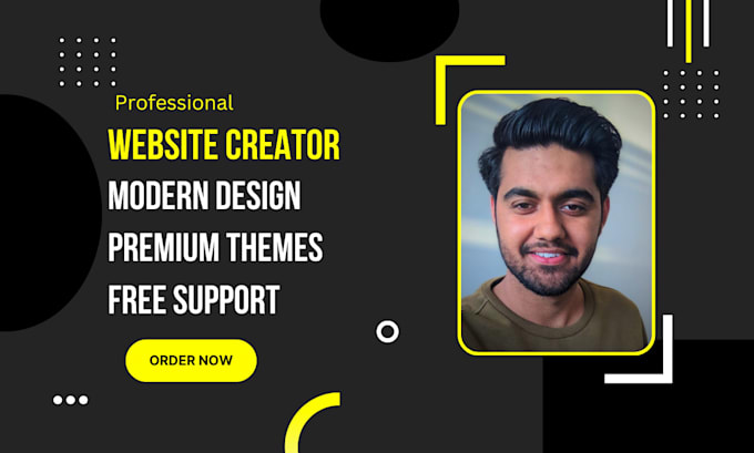 be your website creator, rebuild website for wordpress
