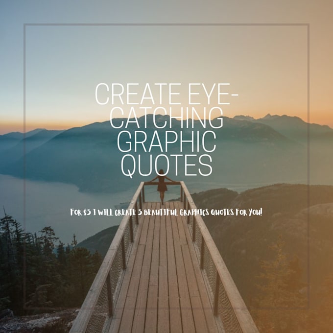 Create beautiful graphic quotes design by Jownaxjownax | Fiverr