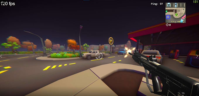 create a 3d or 2d game with unity for you