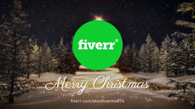 do christmas logo animation