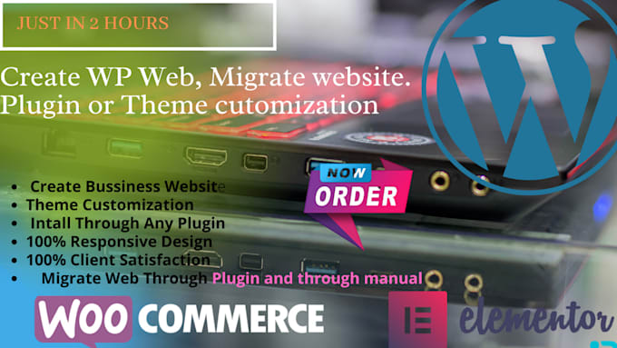 do create ecommerce, migrate a website, theme customization