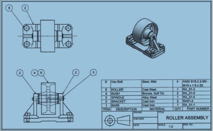 Design for Automated Machine, Drawing