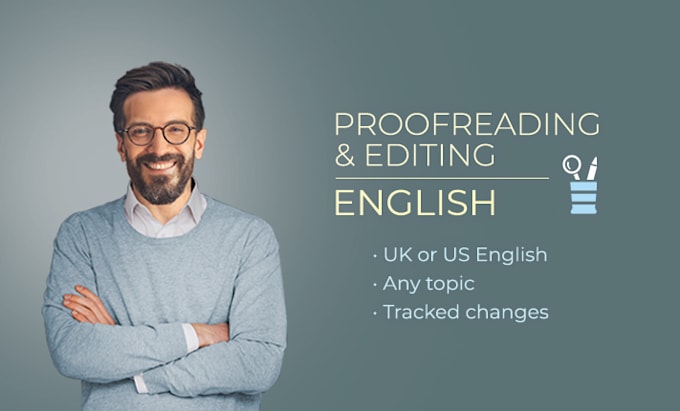 proofread and edit your english writing