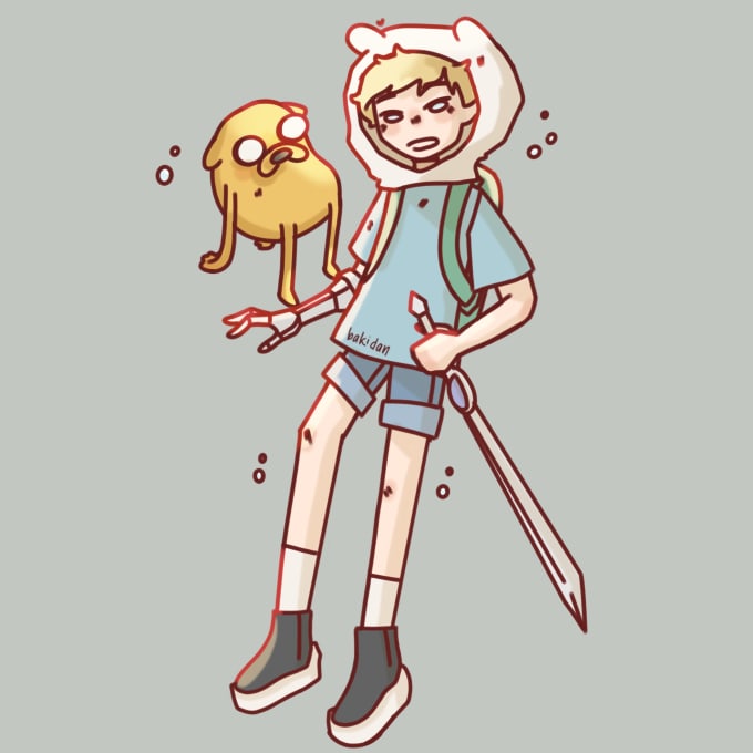 Draw Commission In My Simple Art Style By Bakibakidan Fiverr Cartoon is the best way to describe this style, because it reminds you of the visuals done in american cartoons. fiverr