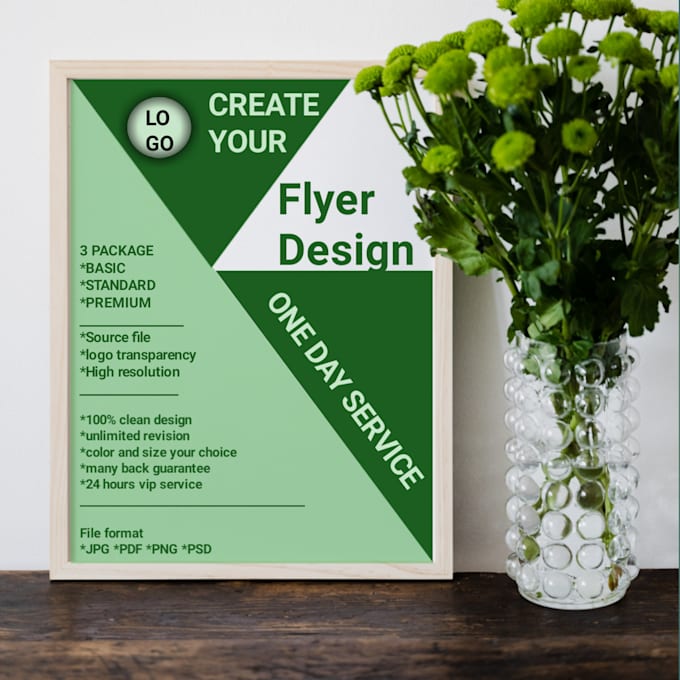 create stylish business flyer design