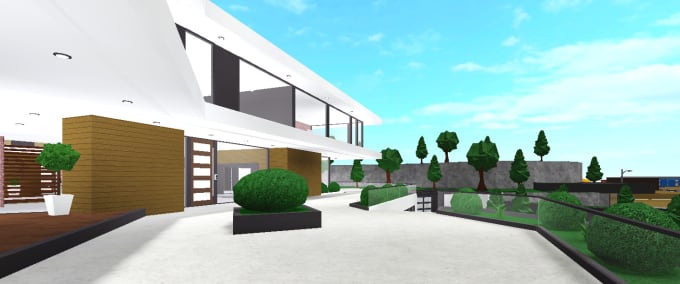 Build You A Modern Mansion On Roblox Bloxburg By Peterisnt Here Fiverr - roblox modern mansion model