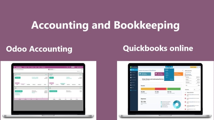 Hire a freelancer to do accounting and bookkeeping in odoo  and quickbooks online