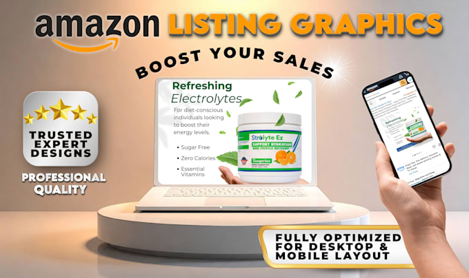 design your amazon product listing infographics