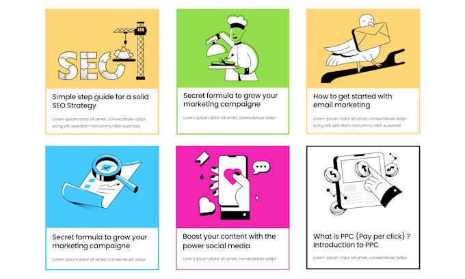design modern illustration for your saas
