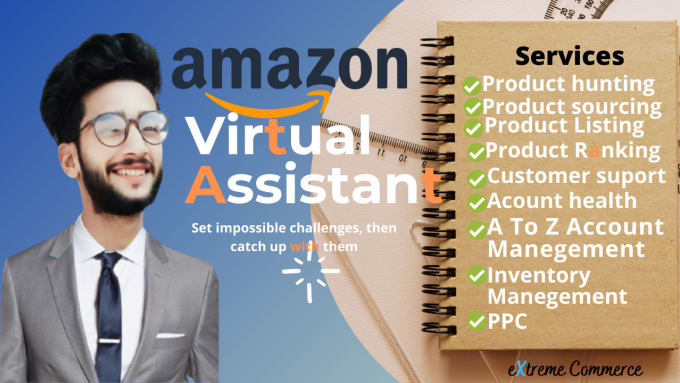 I will expert amazon virtual assistant amazon fba virtual assistant