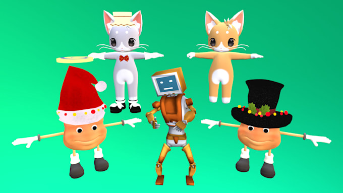 create custom avatars for VR chat