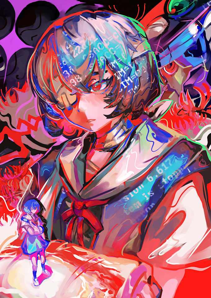 draw anime art, character illustration, concept art, oc art
