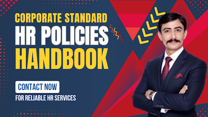 design corporate standard HR policies and compliant employee handbook