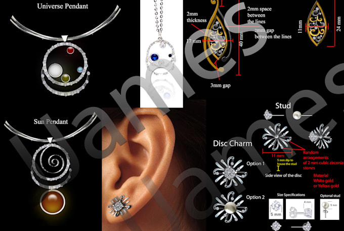 create stunning jewelry and watch designs