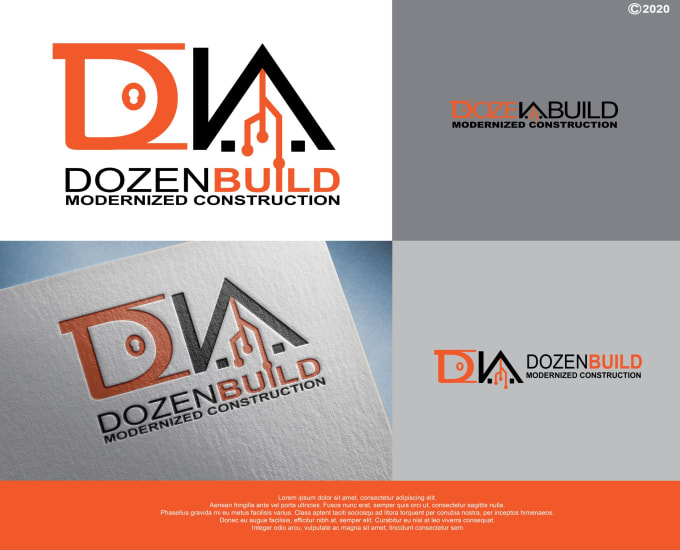 design abstract architectural logo