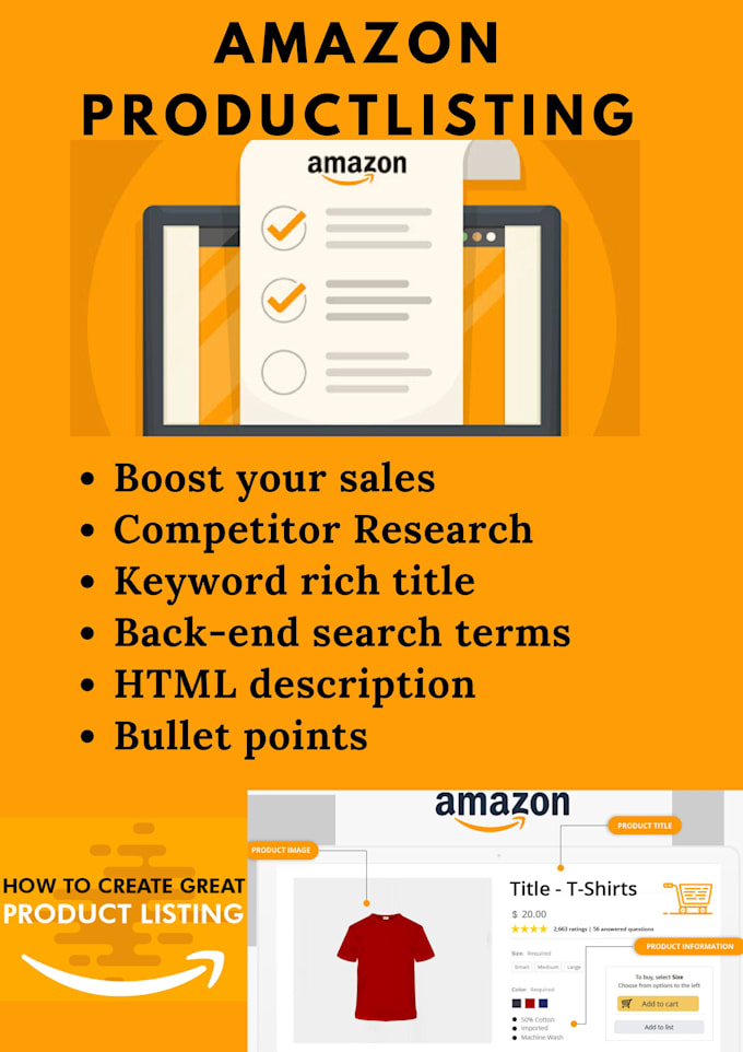 Write fba product description by Ialirehman | Fiverr