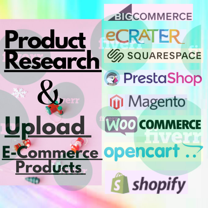 Hire a freelancer to do product research and upload product on e commerce site