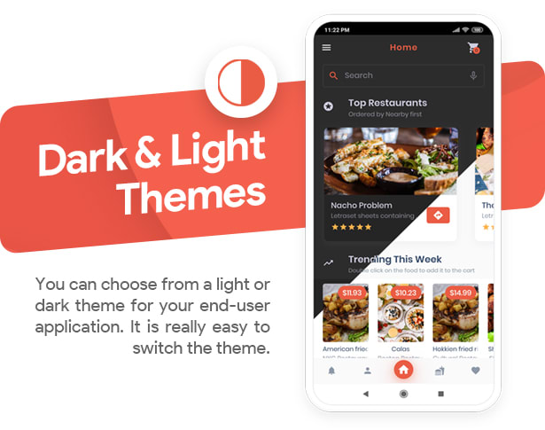 develop multi restaurant delivery flutter apps