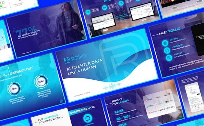 do powerpoint presentation and investor pitch deck design