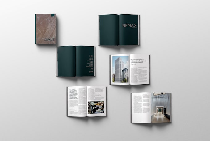 design your luxury brochure