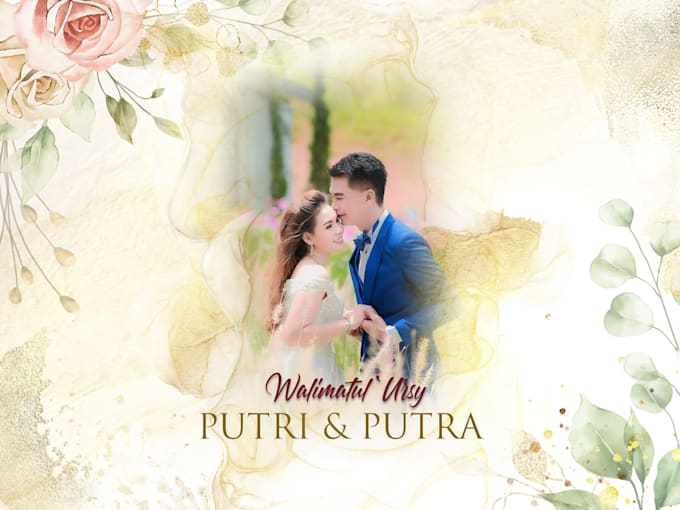 create wedding invitation video