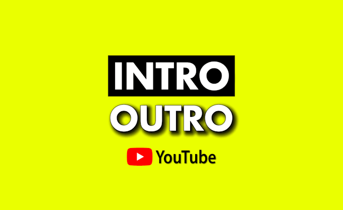 make animated youtube intro or outro faster